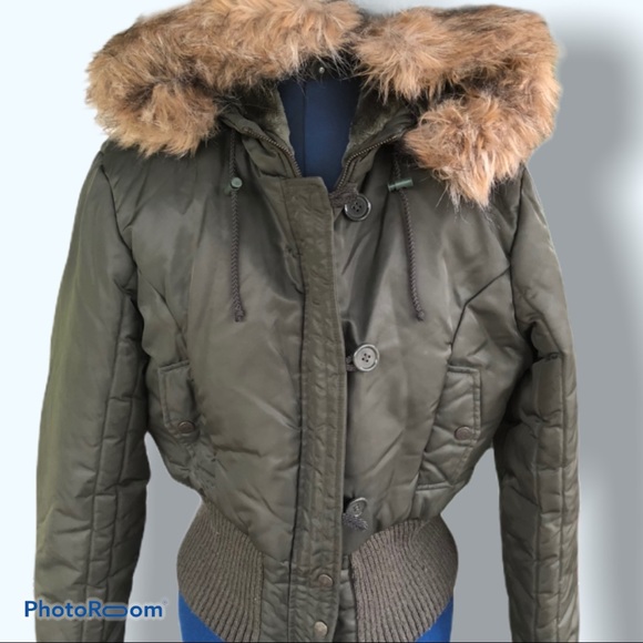 Steve Madden Jackets & Blazers - Steve Madden | Army Green Hooded Jacket